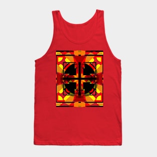 Fire cross Tank Top